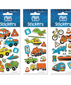 STICKERS CARS 7X18 GLITTER