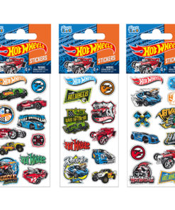 STICKERS HOT WHEELS 7X18 GLITTER