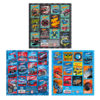 STICKERS HOT WHEELS 16X16