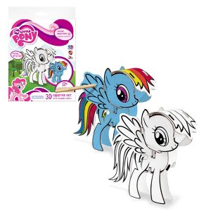 ΣET ΔHMIOYPΓIKO MIKPO MOY PONY 3D KATAΣΚΕΥΗ