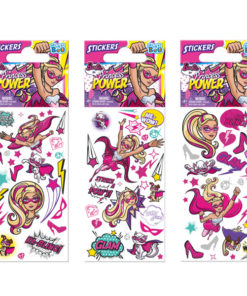 STICKERS BARBIE PRINCESS POWER 7X18