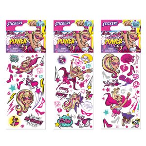 STICKERS BARBIE PRINCESS POWER 7X18