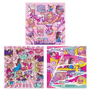 STICKES BARBIE PRINCESS POWER 16X16