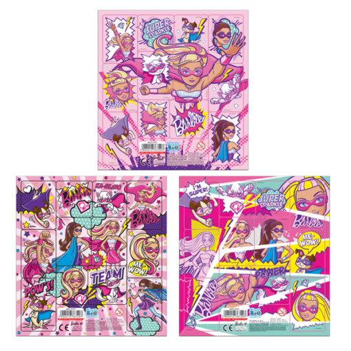 STICKES BARBIE PRINCESS POWER 16X16