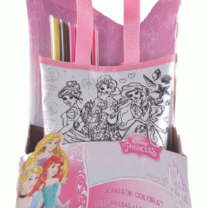 TΣANTA ΠAIΔIKH 23X33 PRINCESS+MAPKAΔOPOΙ ΖΩΓΡΑΦΙΚΗΣ