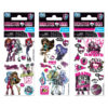 STICKERS  MONSTER HIGH 7X18  GLITTER