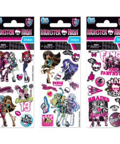 STICKERS  MONSTER HIGH 7X18  GLITTER