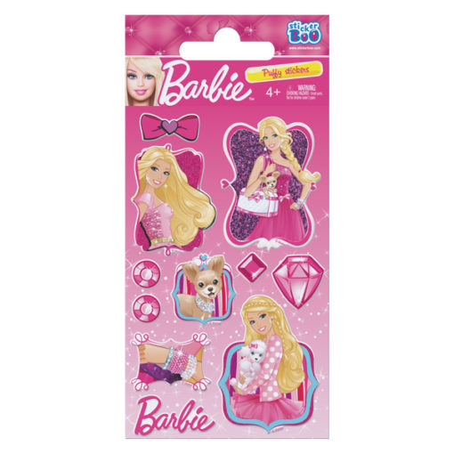 STICKERS BARBIE 7X18 3D