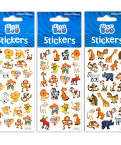 STICKERS ΖΩΑΚΙΑ ΜΙΝΙ 7Χ18 GLITTER