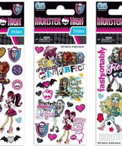 STICKERS MONSTER HIGH 2 7Χ18 GLITTER