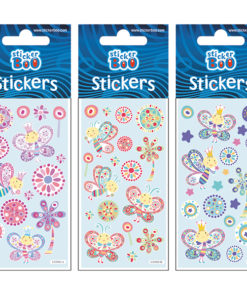 STICKERS ΜΕΛΛΙΣΟΥΛΕΣ 7Χ18 GLITTER